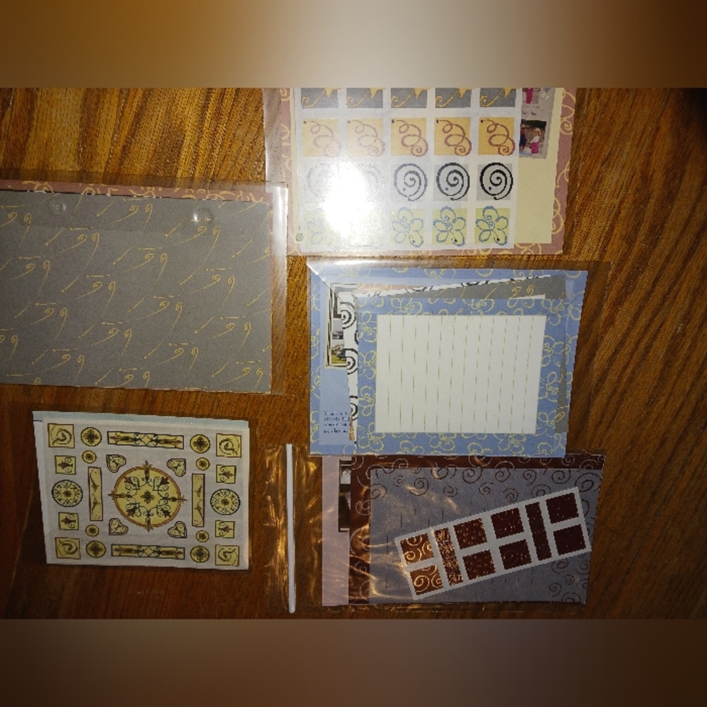 Bundle of NEW Creative Memories thank you packs and kaleidoscope sticker pack